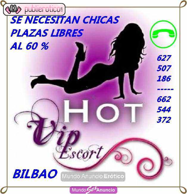 SE NECESITAN CHICAS PARA BILBAO