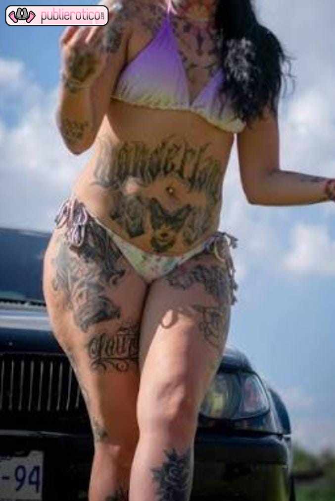 SARA TATIANA TU PUTITA TETONA TATUADA